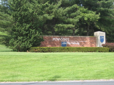 Penn State Harrisburg Front Entrance Sign