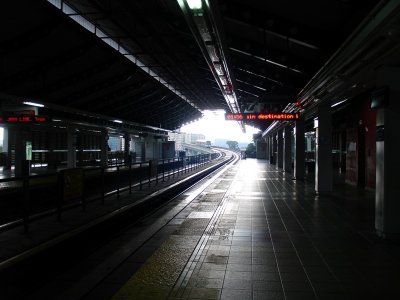 Bangsar LRT Station by Tabrizi