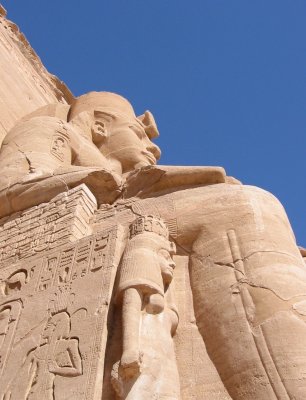 Ramses enthroned* by Heather