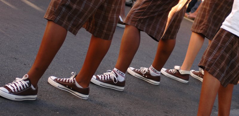 Brown Converse