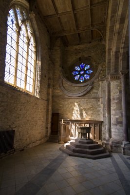 Baptismal Font at St.David's Cathedral