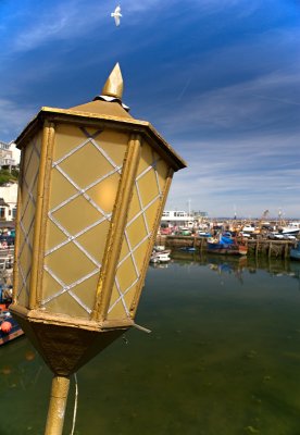 Ships lantern on the Golden Hind