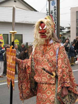 Oni in the procession