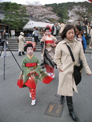 Young maiko sisters