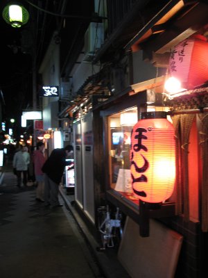 Nighttime on Pontochō