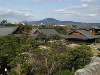 View over Honmaru palace, Nijō-jō