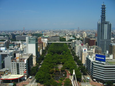 Hisaya-odōri and Central Park