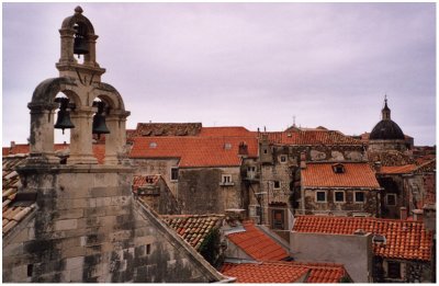 Dubrovnik roofs & church bells