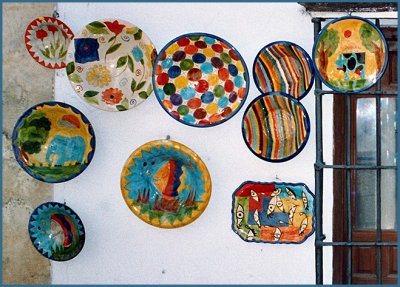 Colorful plates
