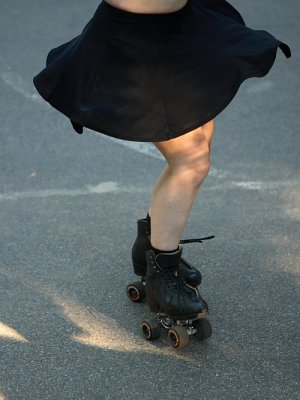 Whirling Skater - Central Park, NYC