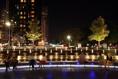 3 Couples and a guy - Columbus Circle