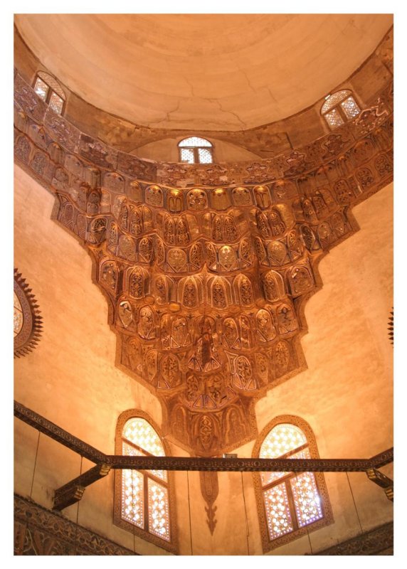 Inside the Sultan Hassan Mosque II