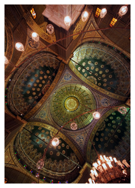 Inside the Mohammed Ali Mosque I