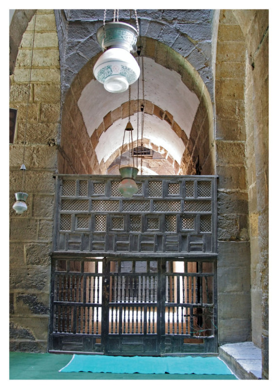 Inside the Sultan Hassan Mosque III