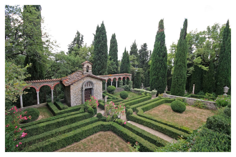 Chapel garden