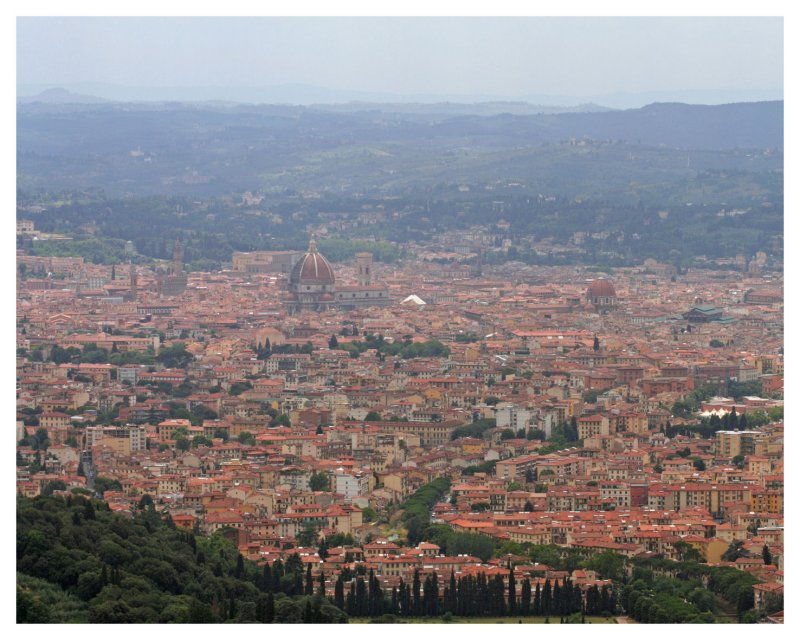 View over Florence