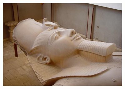 Colossus of Rameses II, Memphis