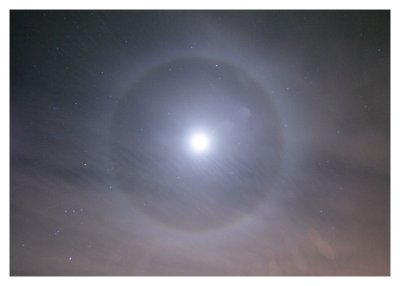 Moon Halo - February 2007