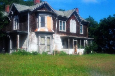 Abandoned home on Long Island