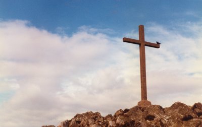 Hilltop cross