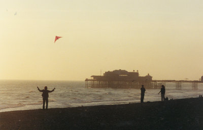 Kite flying, Brighton