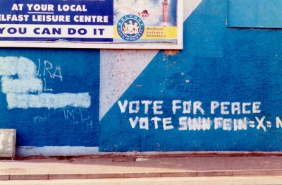 Political graffiti, Belfast