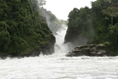 View from base of Murchison Falls
