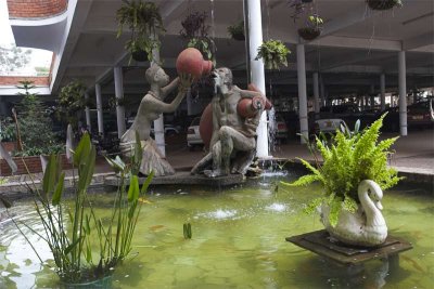 Pool in Garden City Shopping Centre, Kampala