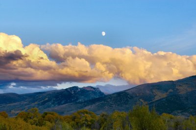 Evening clouds rolling in