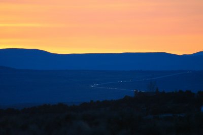 Sunset on the summit