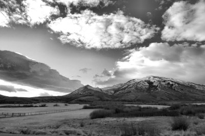 Wild desert sky