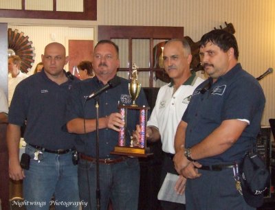 Congratulations to the winning fire department
