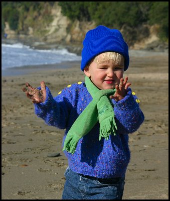 Zachary at the Beach 2006