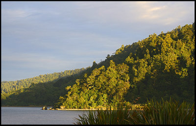 Suns up on Lake Waikaremoana.jpg