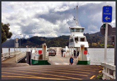 Ferry Landing at Rawene, Hokianga Harbour