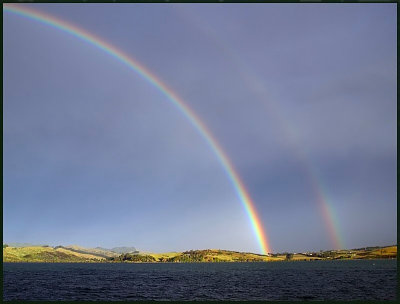 Double Rainbow at Mangonui
