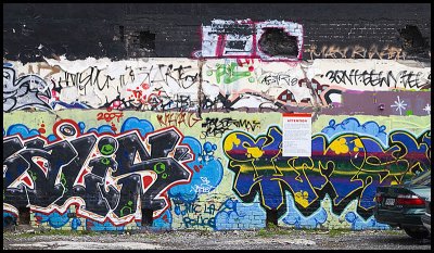 Customs Street Graffiti