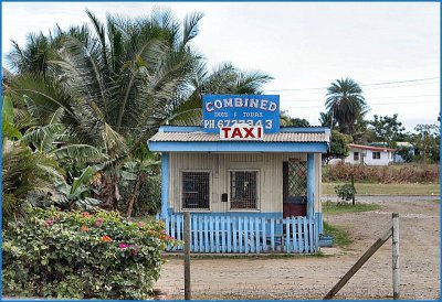 Taxi Stand in Fiji