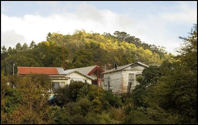 Maori Houses at Rotorua