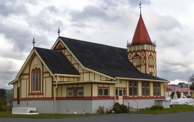 Church by Lake Rotorua