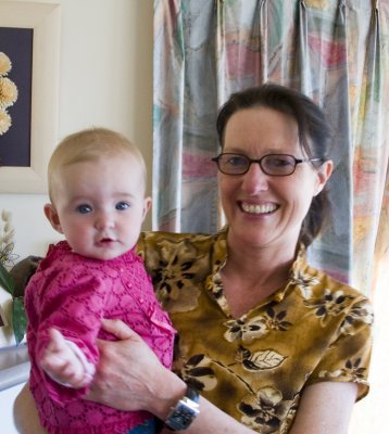 Charli and Aunty Marianne