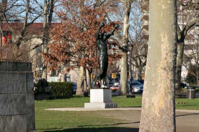 The Rocky Statue