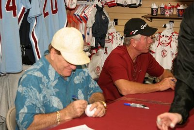 Pete Rose & Mike Schmidt