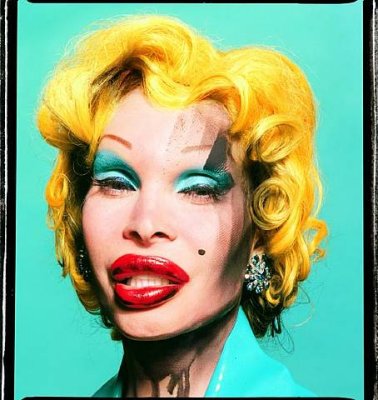 Amanda As Andy Warhol’s Marilyn, 2002
