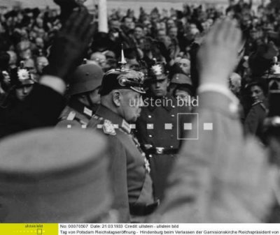 Opening of Parliament on March 21, 1933