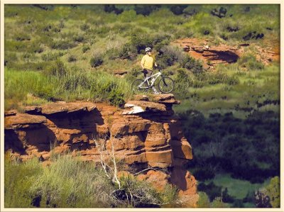 Copper Breaks State Park between Quanah and Crowell Texas