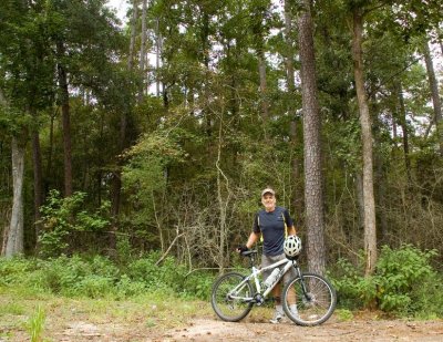 Beginning the Trail at Huntsville State Park