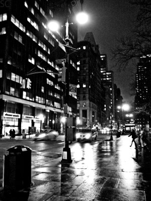 A Rainy Night In The City