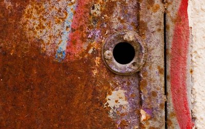 November 15 - Rusty Door Abstract