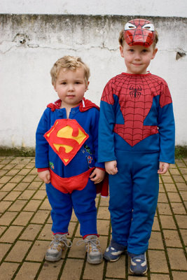February 13 - Superman S2 and Spiderman Luis